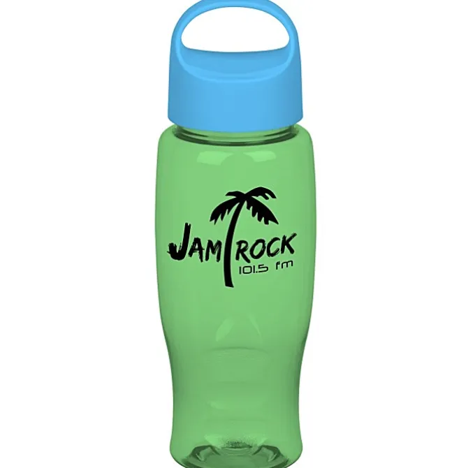 Comfort Grip Bottle with Oval Crest Lid - 27 oz.
