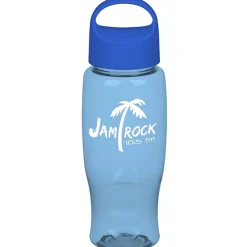 Comfort Grip Bottle with Oval Crest Lid - 27 oz.