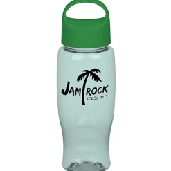 Comfort Grip Bottle with Oval Crest Lid - 27 oz.