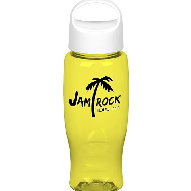 Comfort Grip Bottle with Oval Crest Lid - 27 oz.