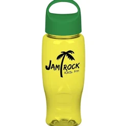Comfort Grip Bottle with Oval Crest Lid - 27 oz.