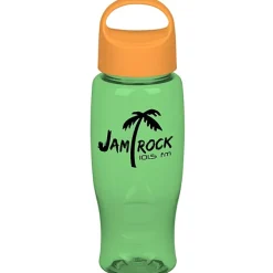 Comfort Grip Bottle with Oval Crest Lid - 27 oz.