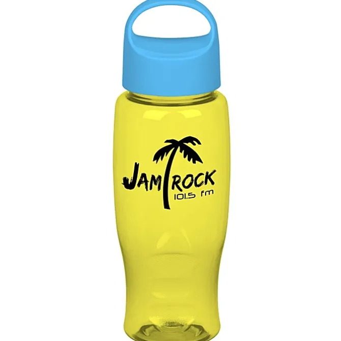 Comfort Grip Bottle with Oval Crest Lid - 27 oz.
