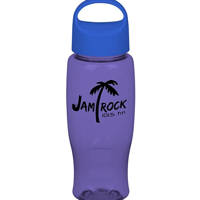 Comfort Grip Bottle with Oval Crest Lid - 27 oz.