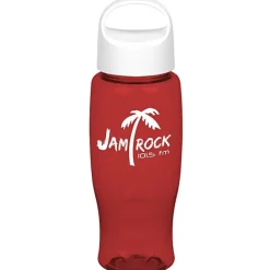 Comfort Grip Bottle with Oval Crest Lid - 27 oz.