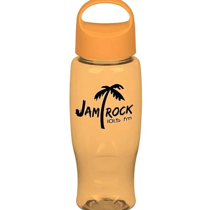 Comfort Grip Bottle with Oval Crest Lid - 27 oz.