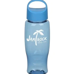 Comfort Grip Bottle with Oval Crest Lid - 27 oz.