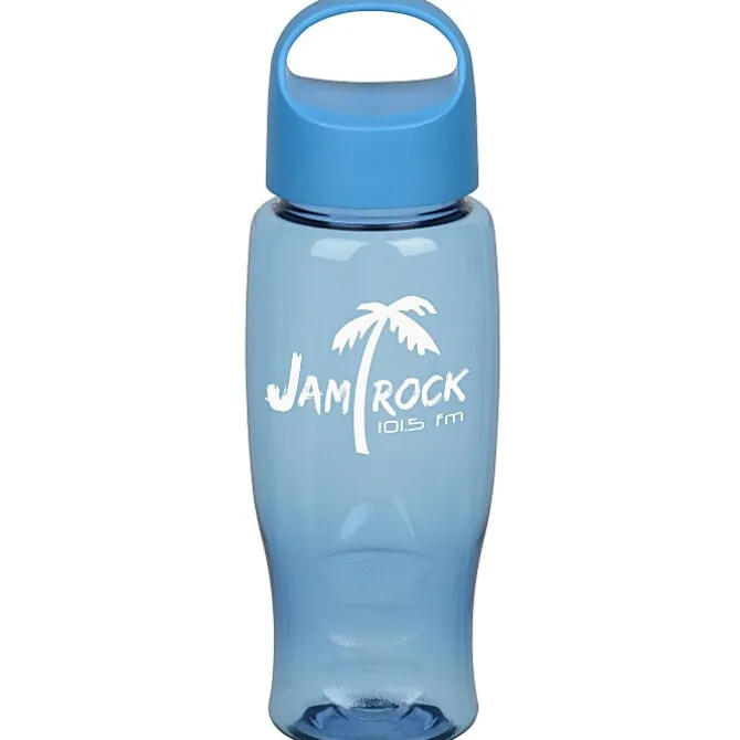Comfort Grip Bottle with Oval Crest Lid - 27 oz.