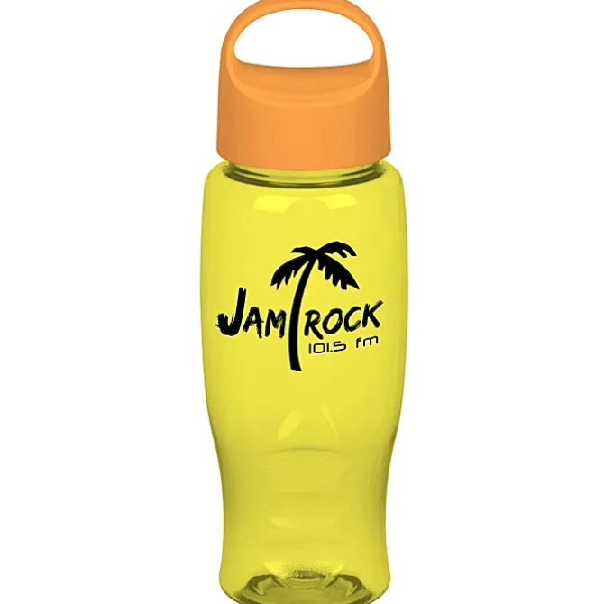 Comfort Grip Bottle with Oval Crest Lid - 27 oz.