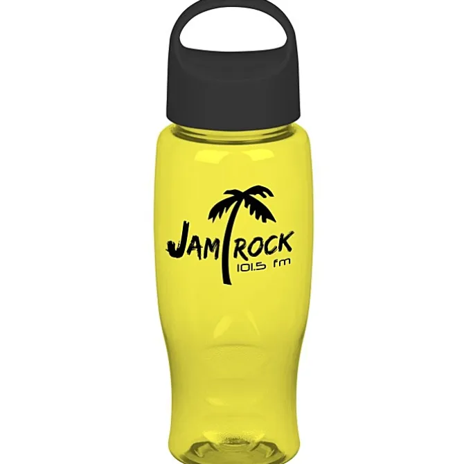 Comfort Grip Bottle with Oval Crest Lid - 27 oz.