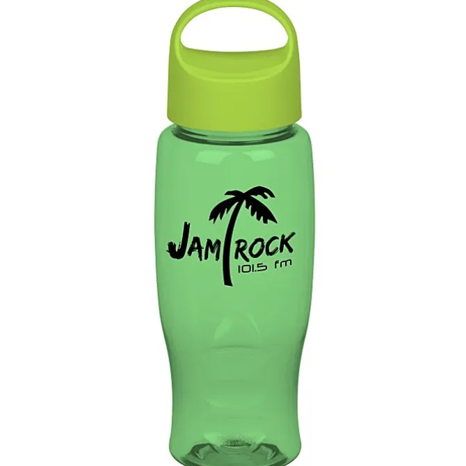 Comfort Grip Bottle with Oval Crest Lid - 27 oz.