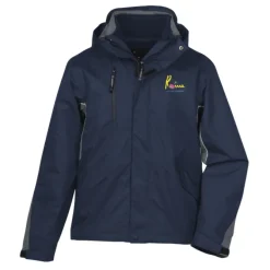 Contrast Color Insulated Jacket