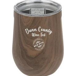 Corkcicle Stemless Wine Cup - 12 oz - Wood