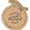 Cork Coaster - Peach