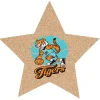 Cork Coaster - Star - Full Color