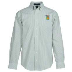 Crown Collection Banker Stripe Shirt - Men's