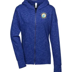 District Award Full-Zip Hoodie - Ladies' - Embroidered