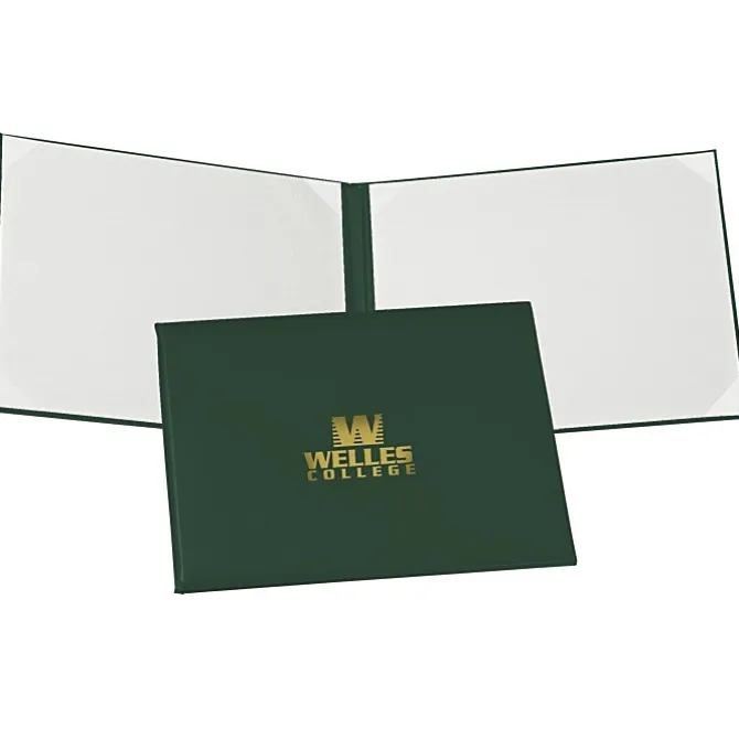 Double Award Folder - Ribbon Corners