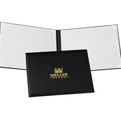 Double Award Folder - Ribbon Corners
