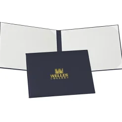 Double Award Folder - Ribbon Corners