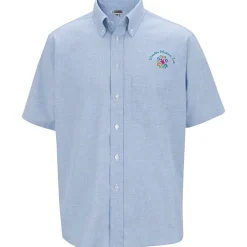 Easy Care Short Sleeve Oxford Shirt - Men's - 24 hr