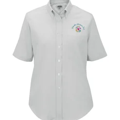 Easy Care Short Sleeve Oxford Shirt - Ladies' - 24 hr