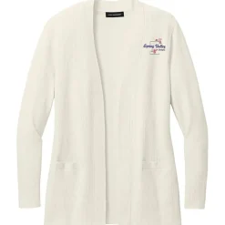 Easy Care Tri-Blend Open Front Cardigan Sweater - Ladies'