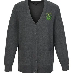 Easy Care Tri-Blend V-Neck Cardigan Sweater - Ladies'