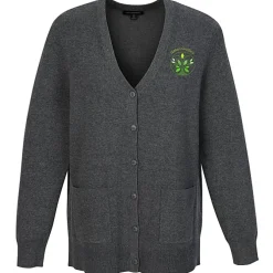 Easy Care Tri-Blend V-Neck Cardigan Sweater - Ladies'