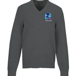 Easy Care Tri-Blend V-Neck Sweater - Men's