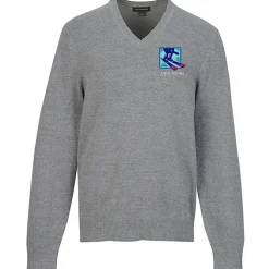Easy Care Tri-Blend V-Neck Sweater - Men's