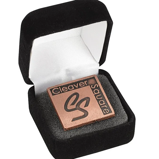 Econo Lapel Pin - Square - Gift Box