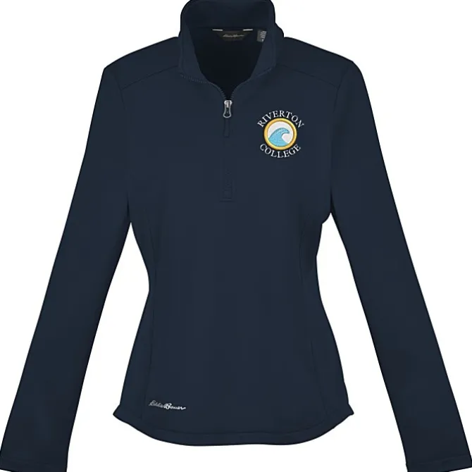 Eddie Bauer Smooth Mid Layer Fleece 1/2-Zip Jacket - Ladies'