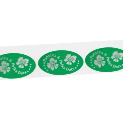 Embossed Seal by the Roll - Oval - 1 1/2 inches x 2 5/8 inches