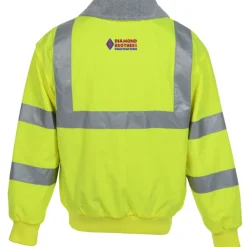 Enhanced Visibility Merge Jacket with Reflective Taping