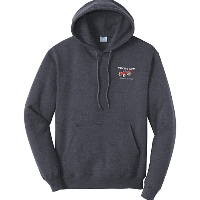Fashion Pullover Hooded Sweatshirt - Men's - Embroidered