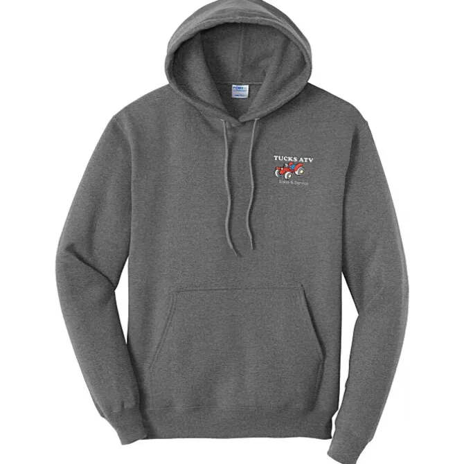 Fashion Pullover Hooded Sweatshirt - Men's - Embroidered