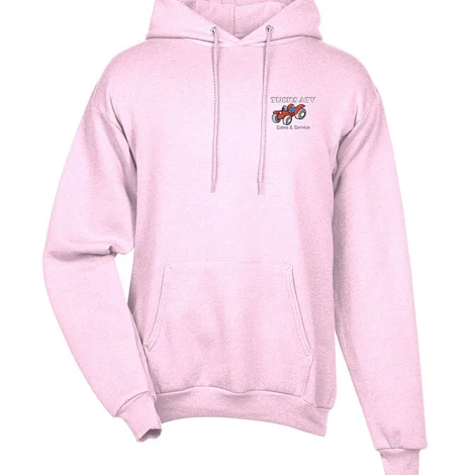 Fashion Pullover Hooded Sweatshirt - Men's - Embroidered