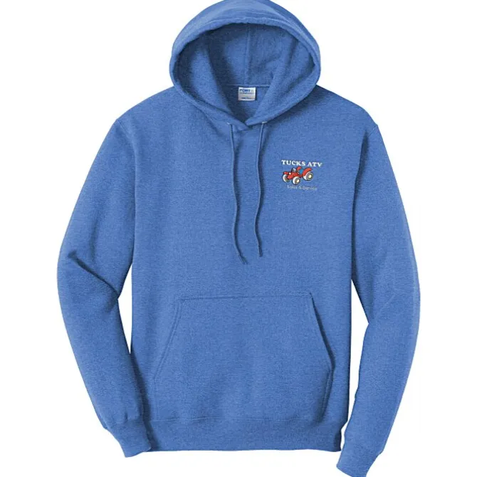 Fashion Pullover Hooded Sweatshirt - Men's - Embroidered