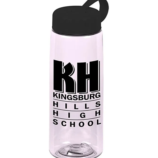 Flair Bottle with Tethered Lid - 26 oz