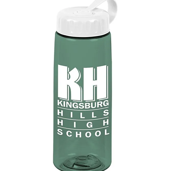 Flair Bottle with Tethered Lid - 26 oz