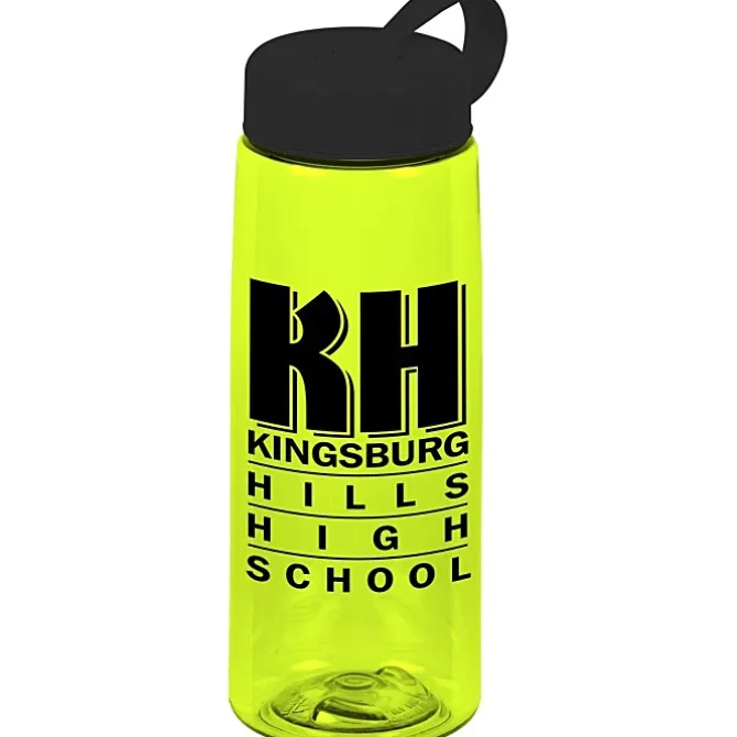 Flair Bottle with Tethered Lid - 26 oz