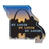 Flat Flexible Magnet - State - Missouri - 30 mill