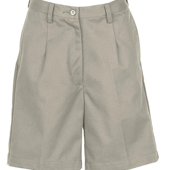 Flat Front Shorts - Ladies'