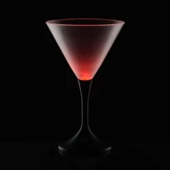 Frosted Light-Up Martini Glass - 8 oz.