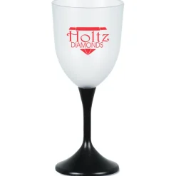 Frosted Light-Up Wine Glass - 10 oz.