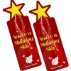 Full Color Paper Bookmark - Star