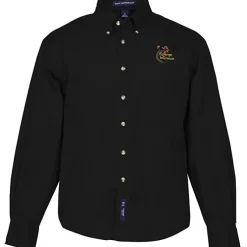Garment-Washed Cotton Twill Shirt