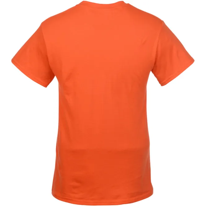 Gildan 5.3-oz Cotton T-Shirt with Pocket - Men's - Embroidered