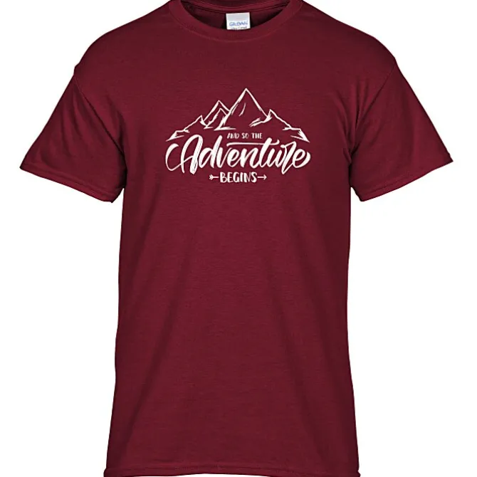 Gildan 6-oz Ultra Cotton T-Shirt - Men's - Screen - Colors